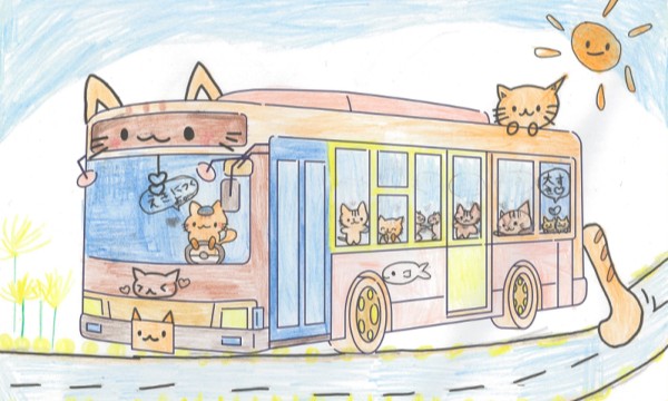 ねこがいっぱいニャンニャンバス