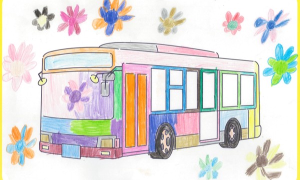 花いっぱいバス